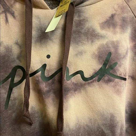 NEW WITH TAGS VS PINK Sweatshirt Dress Large - Picture 2 of 5